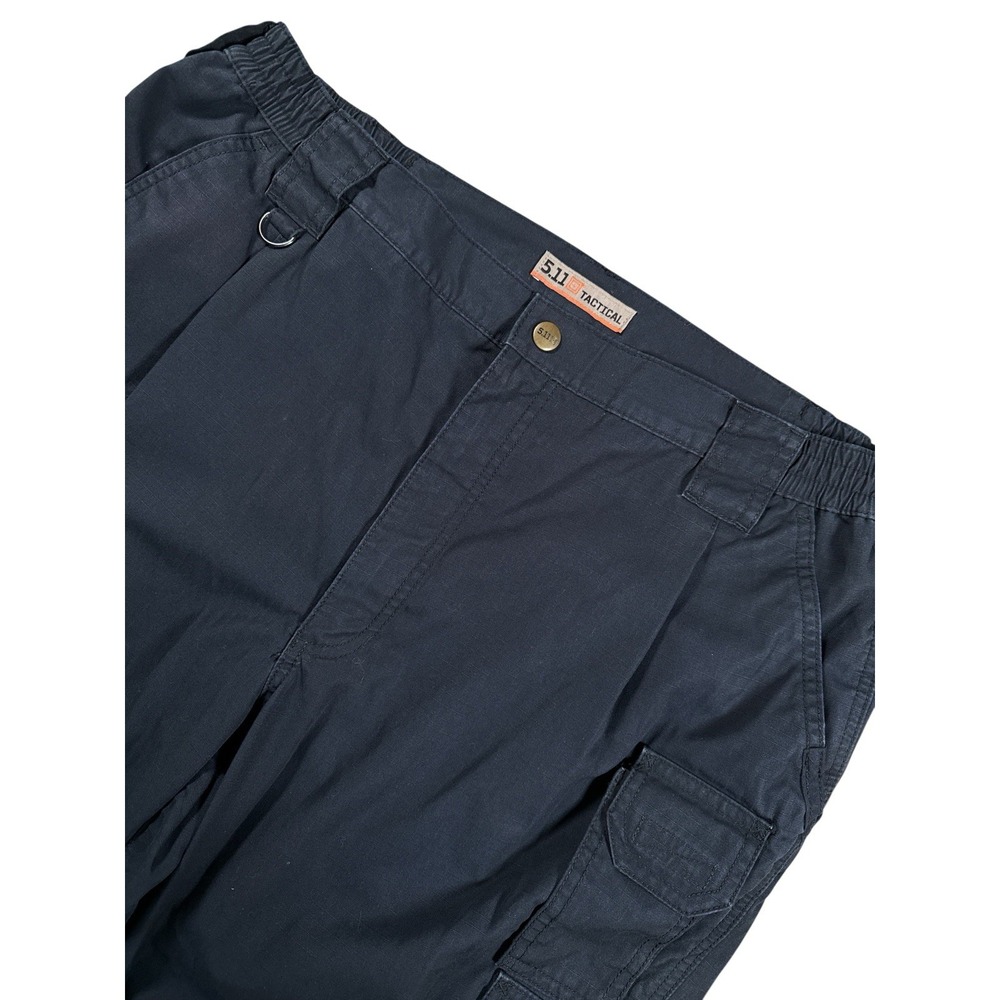 5.11 Tactical Cargo‎ Ripstop Pants Lot Of 2 Men Tag 40x30 Real 38x28.5 Navy Work